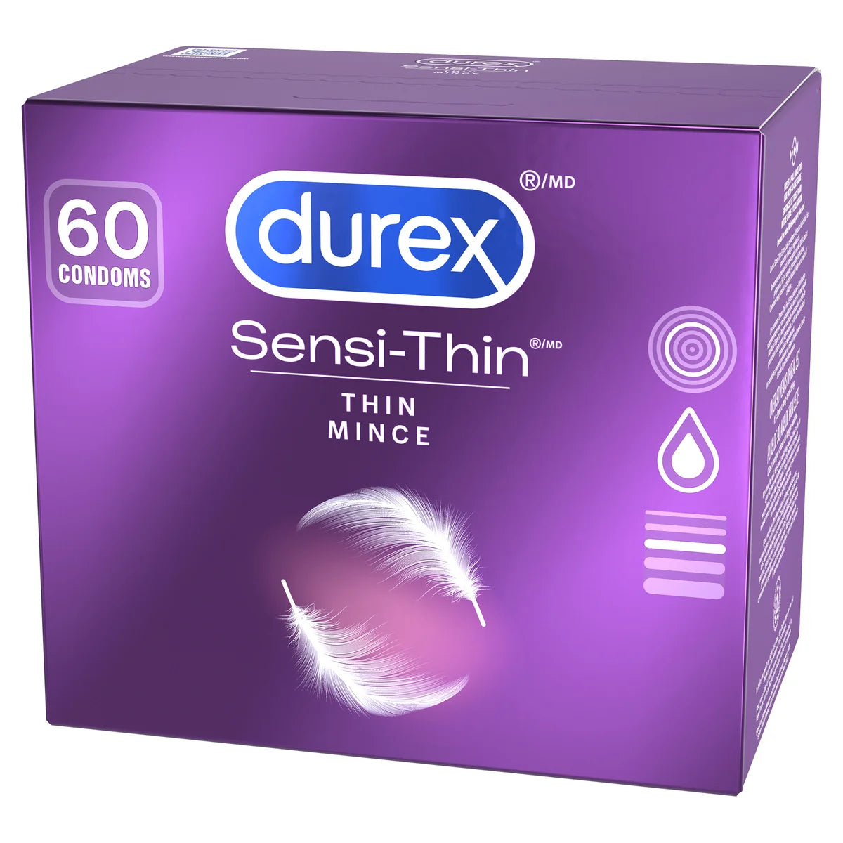 Durex sensi-thin condom box of 60