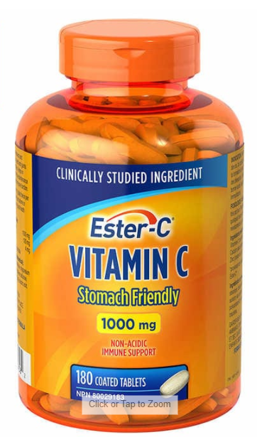 Easter-C Vitamin C 1000mg 180 tablets