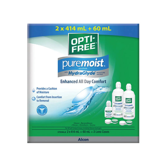 Opti-free puremoist 2 x 414 + 60ml