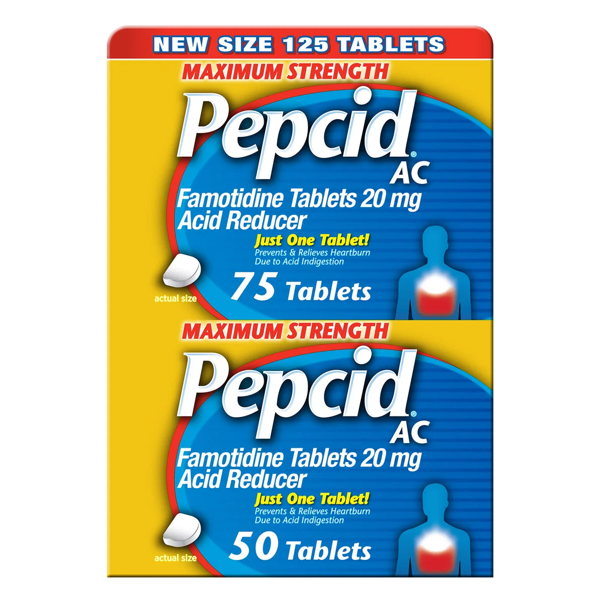 Pepcid acid controller 20mg 120 tablets