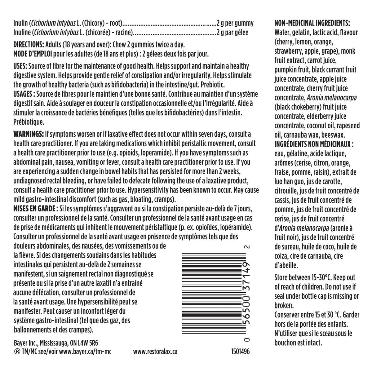RestoraFIBRE Gummies 140 x 2 Gummies