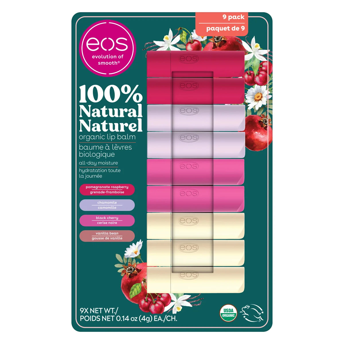 eos Lip Balm Stick 9 Pack